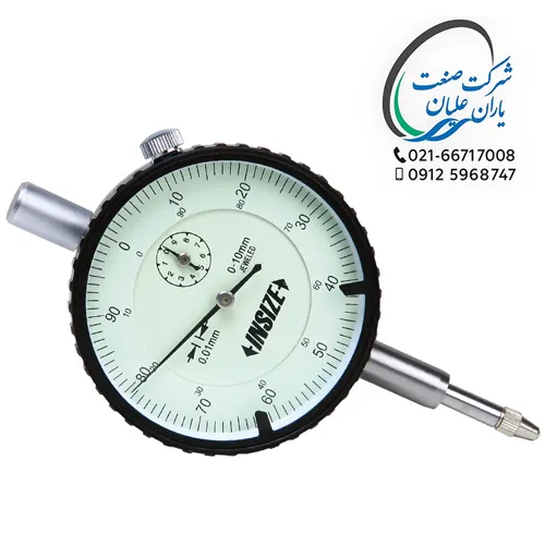 ساعت اندیکاتور ۵ میلی‌متر پشت گوشواره‌ای مدل 2308-5A اینسایز (INSIZE)
