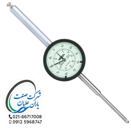 ساعت اندیکاتور ۸۰ میلی‌متر پشت تخت مدل 2309-80D اینسایز (INSIZE)