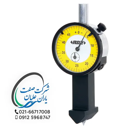 گیج اندازه‌گیری ارتفاع رزوه ۰ تا ۱/۴ اینچ مدل2232-35Eاینسایز