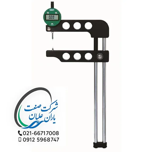 گیج اندازه‌گیری مخروطی رزوه خارج دیجیتال مدل 2240-10 اینسایز (INSIZE)
